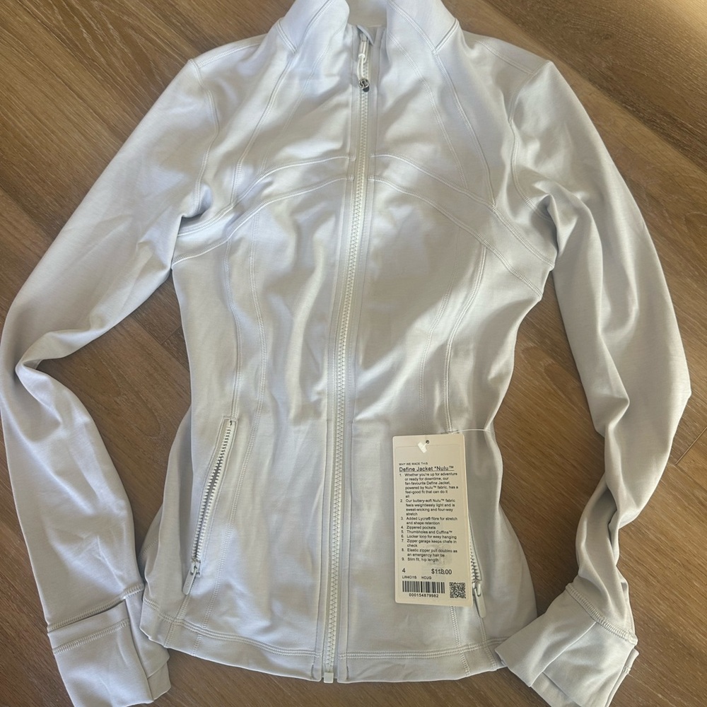 Light blue Define Jacket Nulu Lululemon - Picture 7 of 8